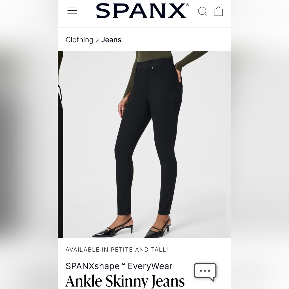 Black Spanx Jeans